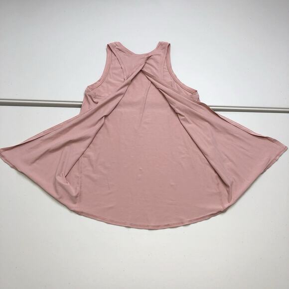 Lululemon All Tied Up Tank Top Womens Size 2 Or 4 Open Back Pink - Picture 5 of 5